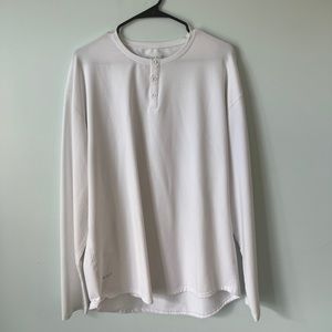 BYLT Drop Cut Lux Long Sleeve Henley